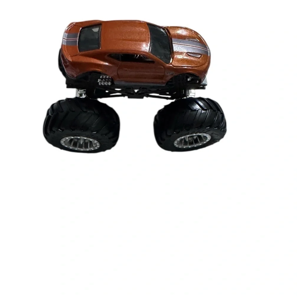 Burnt orange Camaro Monster Truck Toy